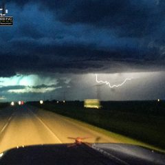 Roz Ventures Lightning Storm on the Prairies