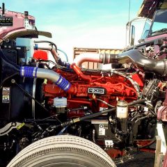 Roz Ventures Power Washing Engine Block