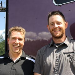 Shaun and David - Getting ready for work