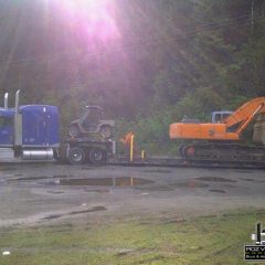 Transporting Machinery to Job Site